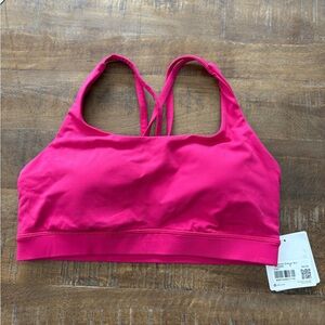 Lululemon Energy Bra size 8 in passionate